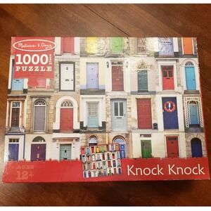 Melissa & Doug Knock Knock 1000 Piece Jigsaw Puzzle‎ Doors Theme Ages 12+